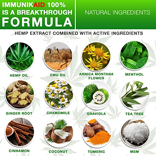 USA-Made Instant Hemp Cream for Muscle & Joint Relief