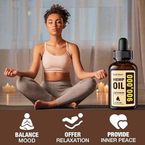 Organic High Potency Hemp Oil 3-Pack Made in USA