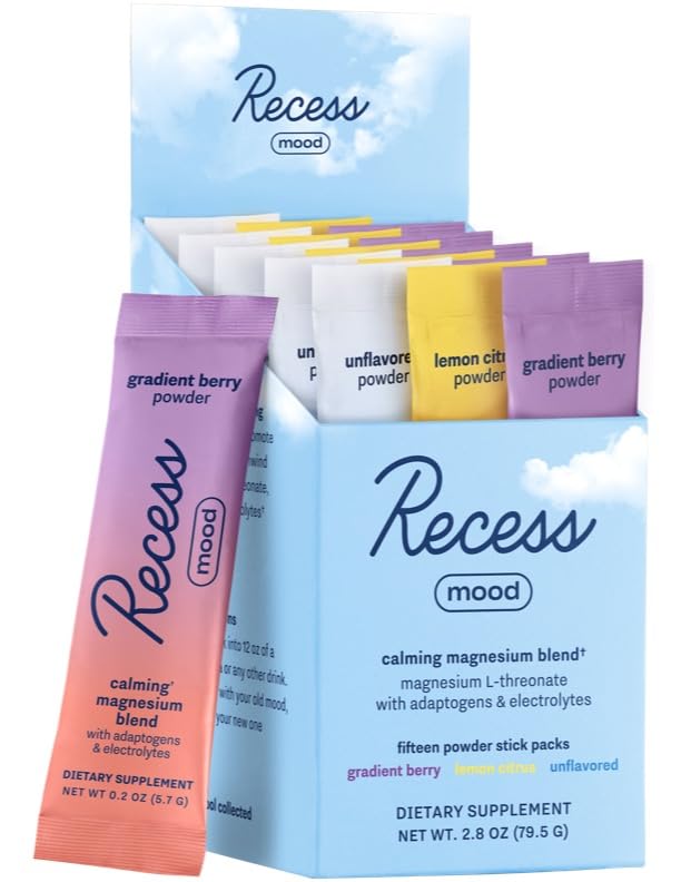 Recess Mood Drink Mix Sampler Pack | Calm Hydration Supplement