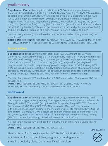 Recess Mood Drink Mix Sampler Pack | Calm Hydration Supplement