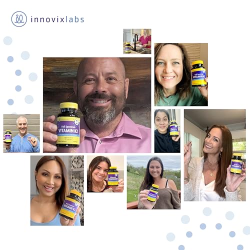 InnovixLabs Full Spectrum Vitamin K2 MK-7 Supplement