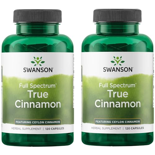 Swanson True Cinnamon Capsules - 2 Pack