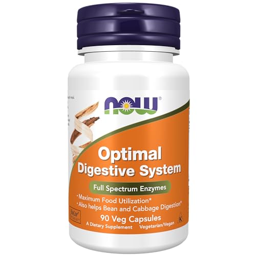 NOW Full Spectrum Enzymes for Optimal Digestion, 90 Capsules