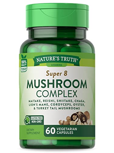 Mushroom Complex Capsules | 60 Count | Super 8