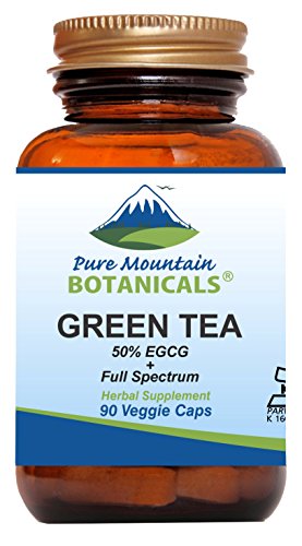 Organic Green Tea Capsules - 90 Vegan Caps