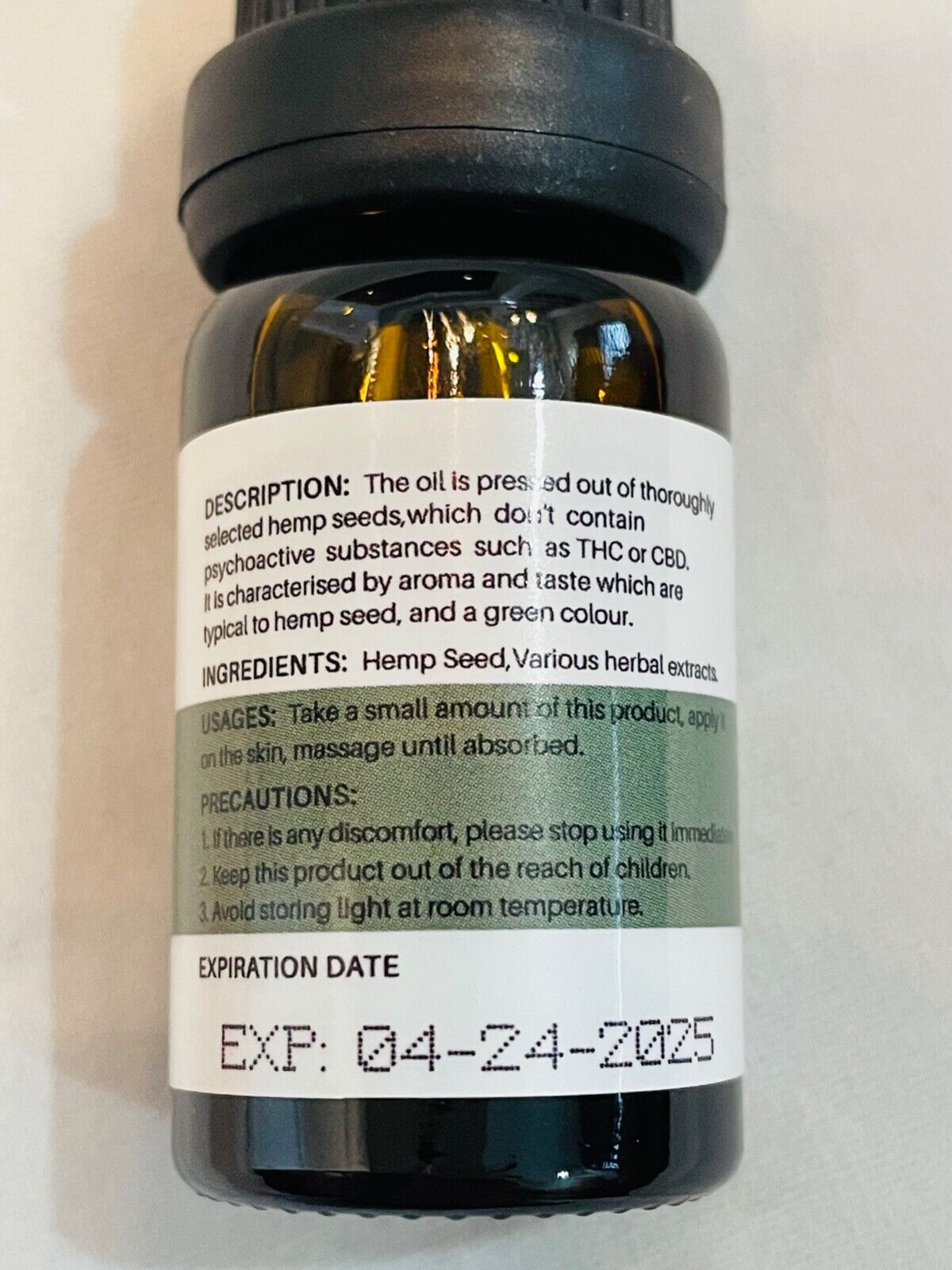 Premium Hemp Oil Drops for Pain, Stress, Anxiety, Sleep