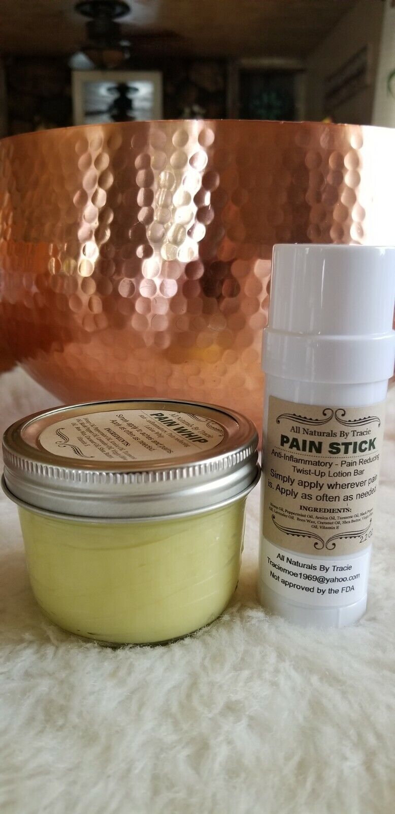 Hemp Pain Relief Stick and Whip Combo