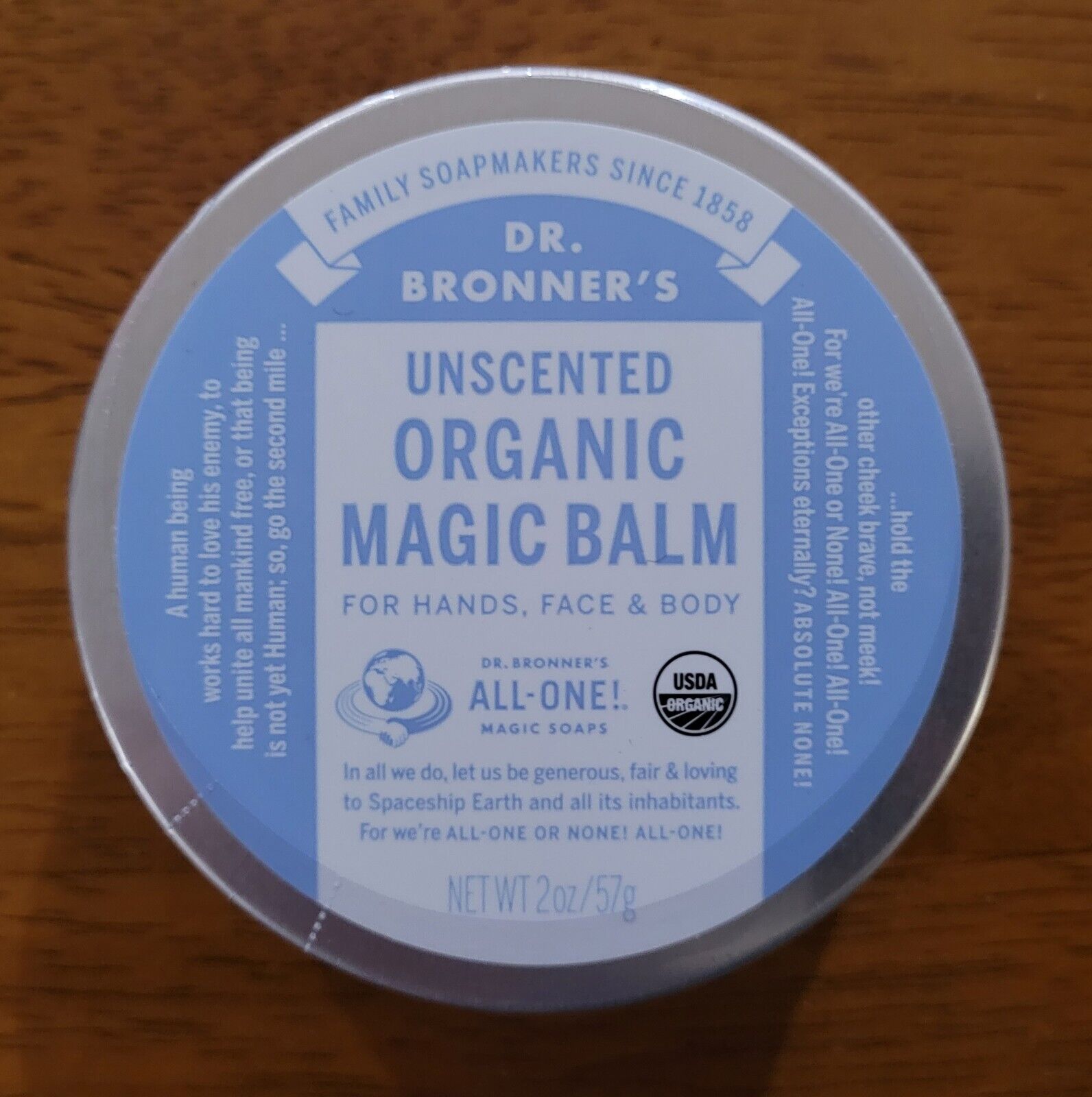 Organic Magic Balm for Hands, Face & Body