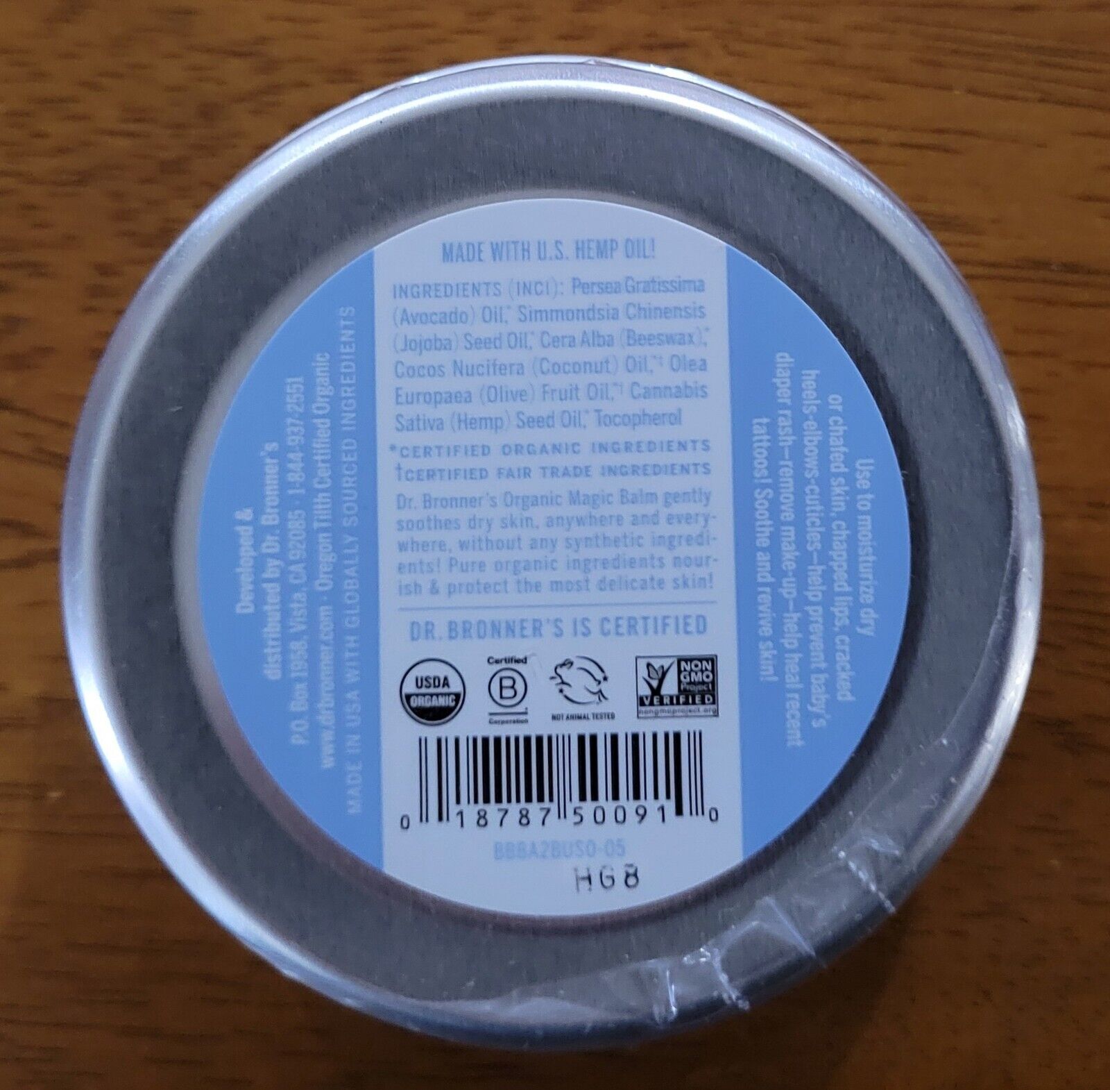 Organic Magic Balm for Hands, Face & Body