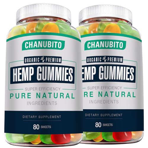 Organic Hemp Gummies - Vegan & High Potency