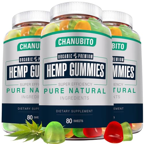 Organic Hemp Gummy Bears - High Potency Trio