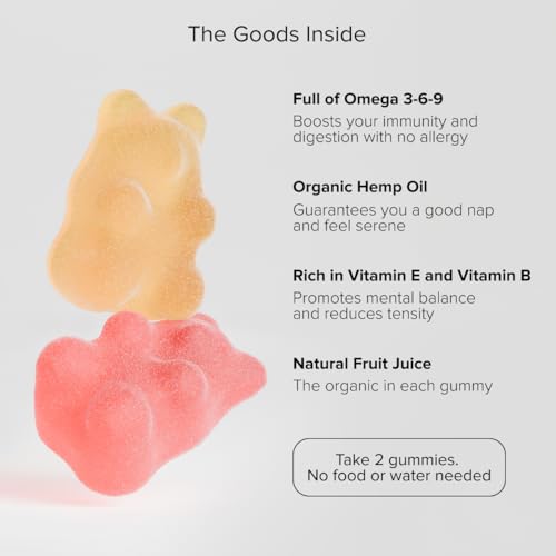 Hemp Gummies for Peaceful Sleep - Assorted Flavors