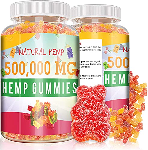 Extra Strength Organic Hemp Gummies - Vegan Edibles