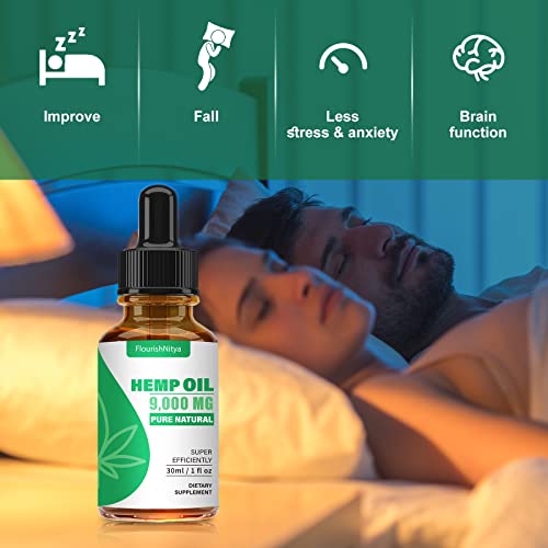 Naturals Advanced Hemp Oil - Premium Maximum Strength