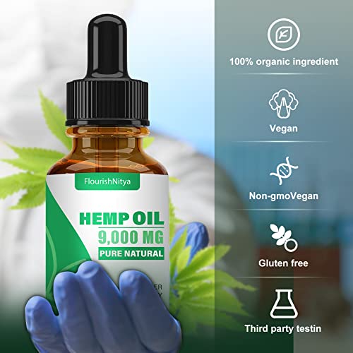 Naturals Advanced Hemp Oil - Premium Maximum Strength