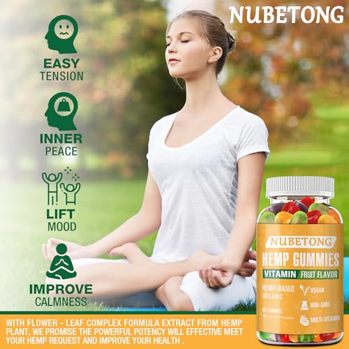 Premium Organic Hemp Gummies - High Potency CBD for Adults