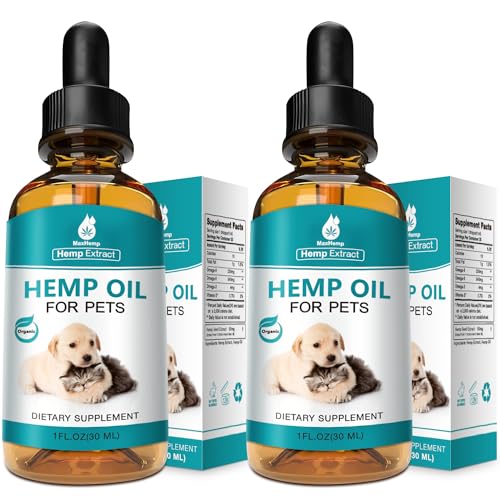 CBD Pet Hemp Oil Joint Pain Anxiety Relief