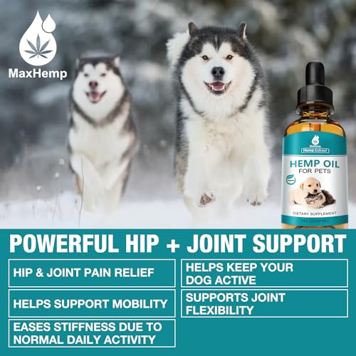 CBD Pet Hemp Oil Joint Pain Anxiety Relief