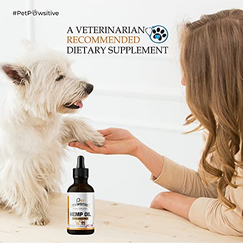 Organic Hemp Oil Drops for Pet Hip & Joint Support