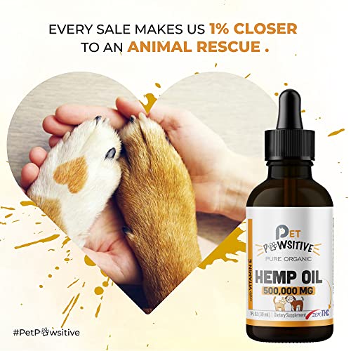 Organic Hemp Oil Drops for Pet Hip & Joint Support