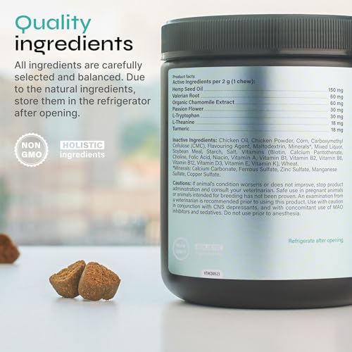 Dog Calming Chews for Anxiety Relief, Stress, Separation