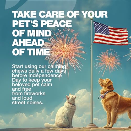 Calming Hemp Chews for Dogs - Anxiety Relief Formula