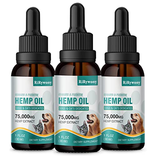 USA-Made Hemp Oil Treats for Pet Anxiety & Pain
