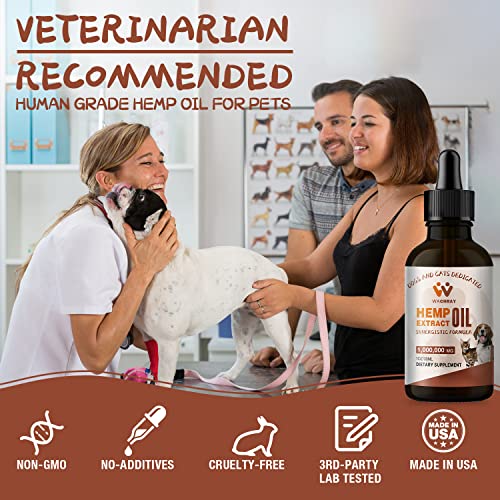 WACHRAY - Pets Hemp Oil 3 Pack - Calming Drops