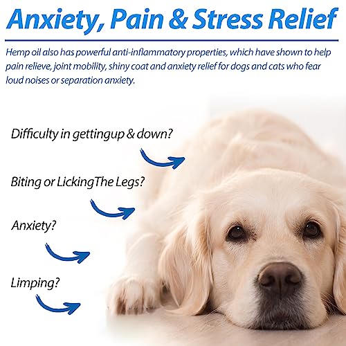 Organic CBD Pet Oil for Pain Relief & Calming