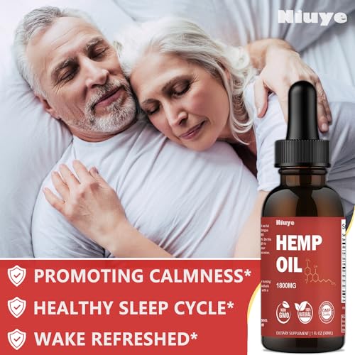 High Potency 2-Pack Hemp Oil - 1800mg Omega 3-6-9