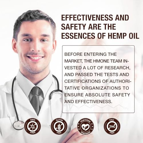 Maximum Strength Hemp Oil - 4 Packs - Organic