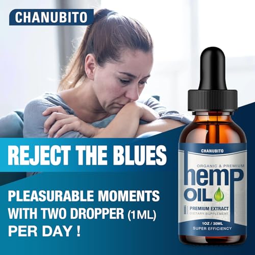 Premium Organic 2-Pack Hemp Oil Drops - 1,000,000mg