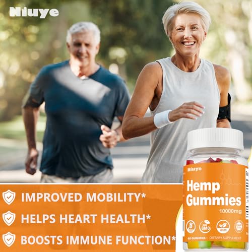 High Potency 3-Pack Hemp Gummies Infused with Omega