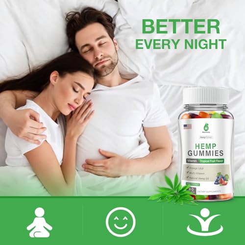 2 Pack MaxHemp Organic Hemp Gummies - High Potency