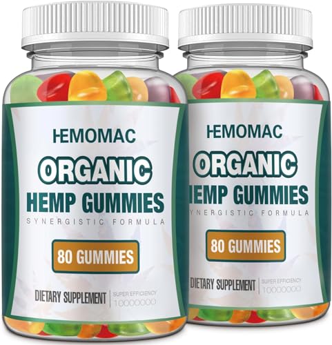 High Potency Organic Hemp Gummies - Made in USA