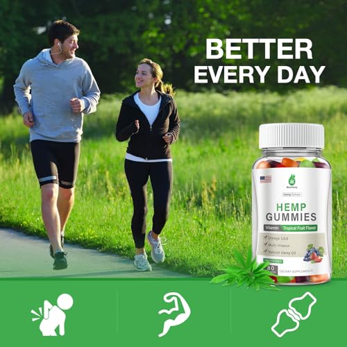 2 Pack MaxHemp Organic Hemp Gummies - High Potency