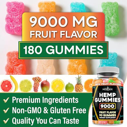Fruit Advanced Hemp Gummies - Natural Hemp Oil Infused