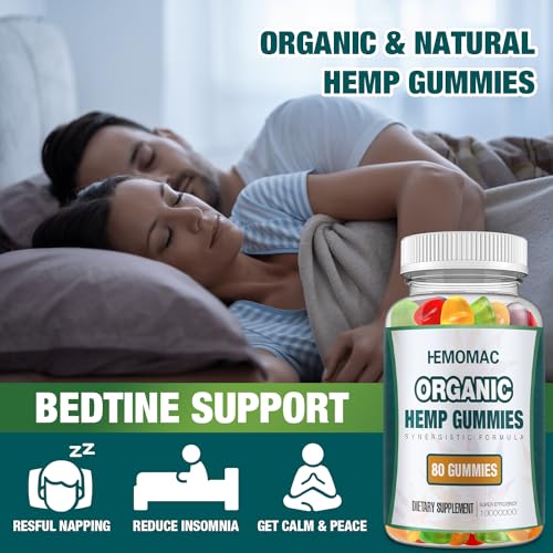 High Potency Organic Hemp Gummies - Made in USA
