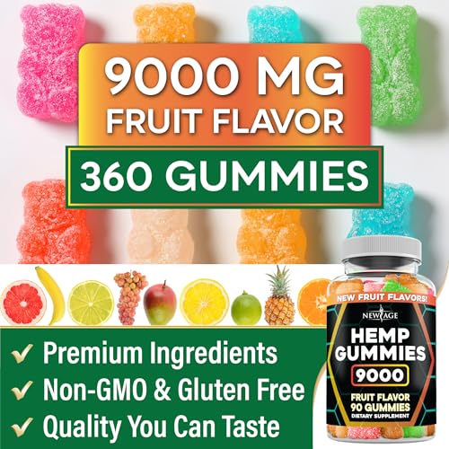 Fruit Advanced Hemp Gummies - Natural Hemp Oil Infused