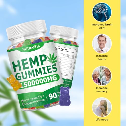 1.5Mg High Strength Fruit CBD Gummies for Relaxation