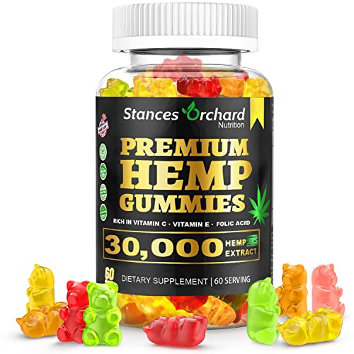 Organic Hemp Gummies for Stress Relief & Relaxation