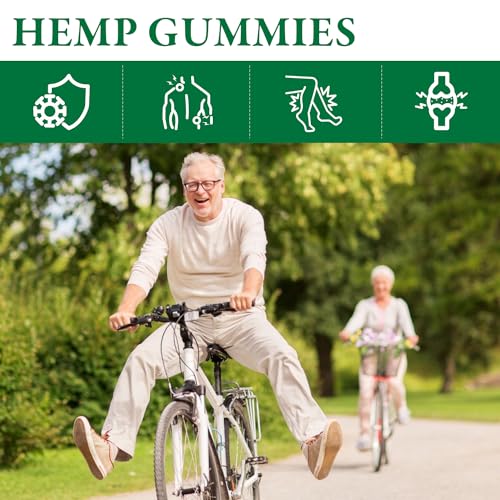 Organic Hemp Gummies: High Potency Edible Supplement, USA