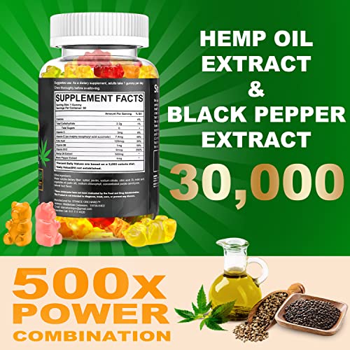 Organic Hemp Gummies for Stress Relief & Relaxation