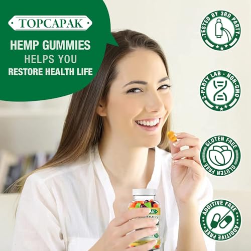 Organic Hemp Gummies: High Potency Edible Supplement, USA