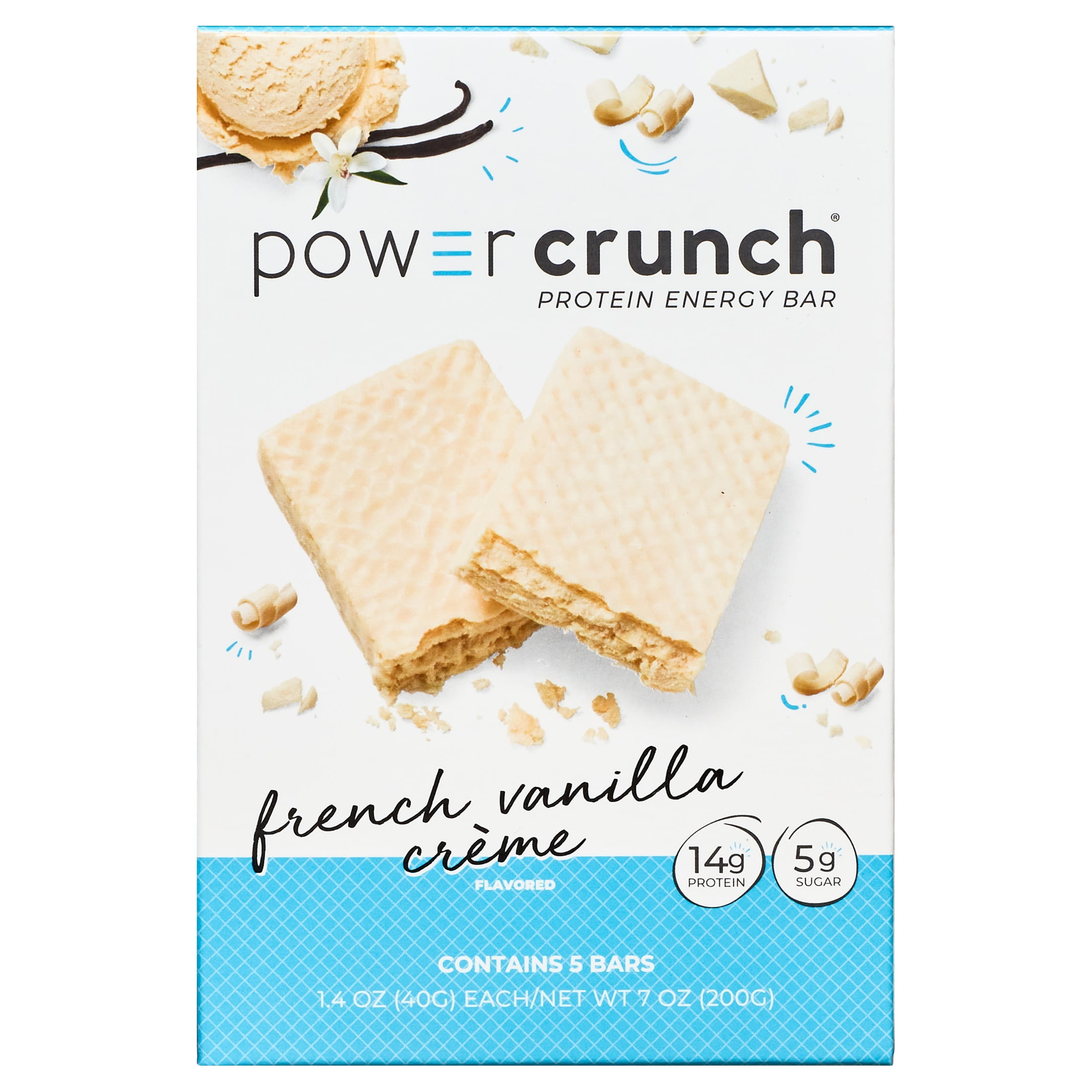 Original French Vanilla Cream Protein Bars, 5 pack