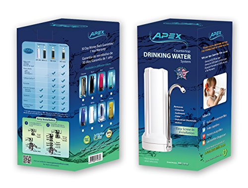 APEX EXPRT MR-1010 Countertop Water Filter - Blue