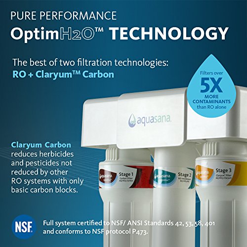 Fluoride Filtering Under Sink Water System