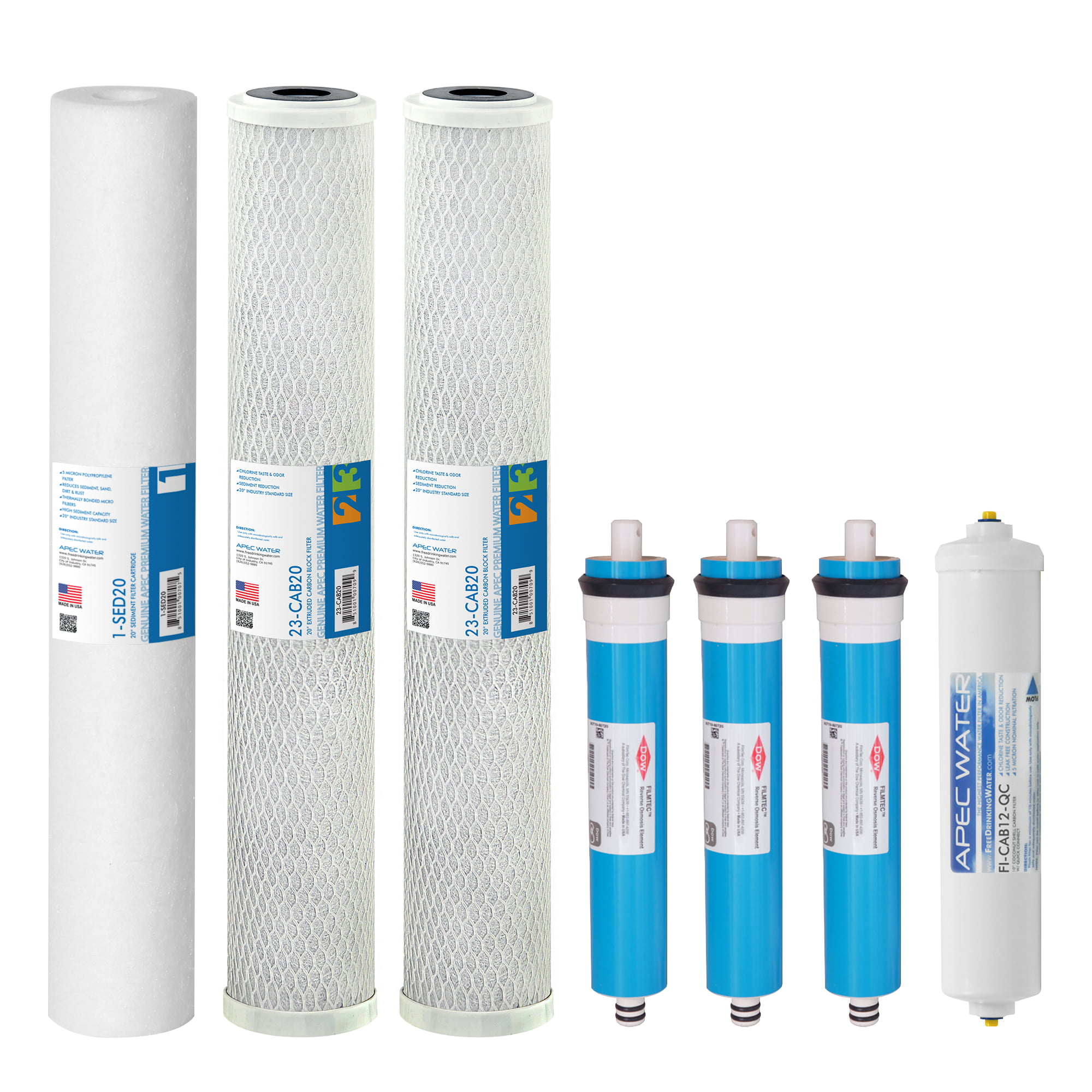 APEC RO-LITE-240 240 GPD Commercial Reverse Osmosis System