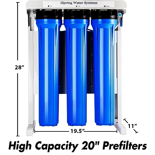 iSpring RCB3P Reverse Osmosis Water Filter System