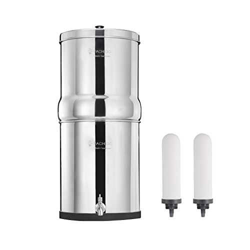 Stainless Steel Gravity Water Filter - Portable
